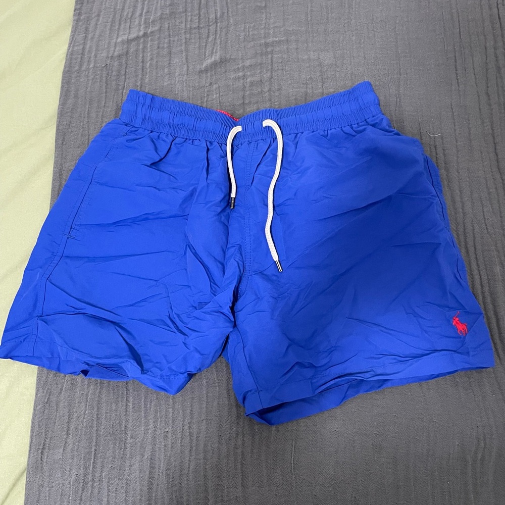 Polo by Ralph Lauren Men's Royal Blue Swim Trunks